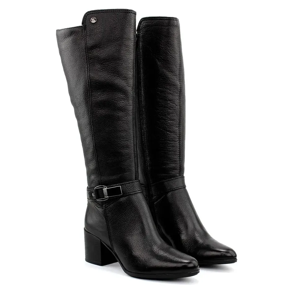 Bottero Bota 346914-1 Preto Couro Burnish -4-